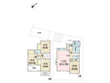 【神奈川県/横浜市都筑区折本町】横浜市都筑区折本町 中古一戸建て 間取り図