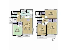 【東京都/東久留米市柳窪】東久留米市柳窪1丁目中古戸建 間取り図