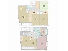 【東京都/練馬区貫井】練馬区貫井1丁目中古戸建 間取り図