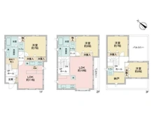 【埼玉県/川口市東川口】川口市東川口三丁目 中古戸建 間取り図