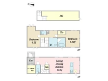 【東京都/新宿区西落合】新宿区西落合3丁目 中古一戸建て 間取り図