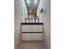 【東京都/新宿区西早稲田】新宿区西早稲田1丁目中古戸建 高級感ある面材を使用した洗面台