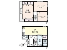 【大阪府/大阪市城東区新喜多】大阪市城東区新喜多1丁目 間取り図