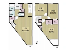 【大阪府/大阪市鶴見区今津北】大阪市鶴見区今津北5丁目 間取り図
