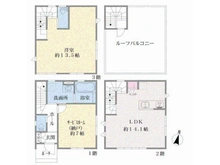 【東京都/大田区西蒲田】西蒲田3丁目一戸建て 間取り図