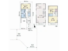 【東京都/大田区西糀谷】西糀谷2丁目一戸建て 間取り図