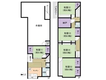 【東京都/墨田区業平】墨田区業平5丁目中古戸建 間取り図