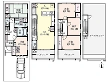 【大阪府/大阪市淀川区西三国】大阪市淀川区西三国一丁目 間取り図
