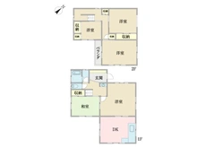【千葉県/市川市新井】市川市新井3丁目 中古一戸建て 間取り図