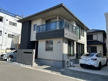 【兵庫県/神戸市灘区上河原通】神戸市灘区上河原通四丁目中古戸建 外観：2021年10月築の積水ハウス施工の建物です。