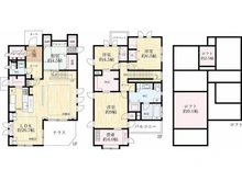【兵庫県/芦屋市山芦屋町】芦屋市山芦屋町 間取り図
