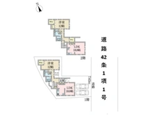 【東京都/足立区西新井本町】足立区西新井本町4丁目 中古一戸建て 間取り図