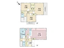 【東京都/江戸川区北葛西】江戸川区北葛西2丁目 中古一戸建て 間取り図