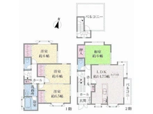 【神奈川県/横浜市鶴見区上末吉】上末吉1丁目一戸建て 間取り図