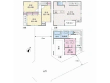 【神奈川県/川崎市川崎区大島上町】大島上町一戸建て 間取り図
