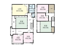 【大阪府/茨木市山手台】茨木市山手台三丁目 間取り図