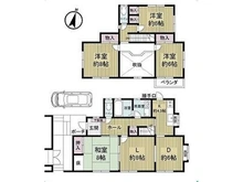 【大阪府/高槻市寺谷町】高槻市寺谷町中古戸建 間取り図