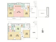 【東京都/中野区若宮】中野区若宮三丁目　中古戸建 間取り図