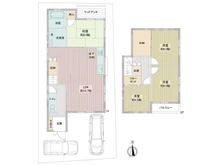 【大阪府/箕面市稲】箕面市稲5丁目中古戸建 間取り図