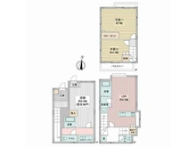 【埼玉県/さいたま市北区日進町】さいたま市北区日進町2丁目中古戸建 間取り図