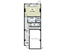 【大阪府/大阪市阿倍野区天王寺町北】大阪市阿倍野区天王寺北2丁目 間取り図