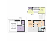 【大阪府/堺市北区新金岡町】堺市北区新金岡町五丁戸建 間取り図