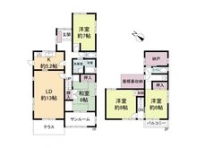 【愛知県/名古屋市名東区新宿】名東区新宿二丁目23-1 間取り図