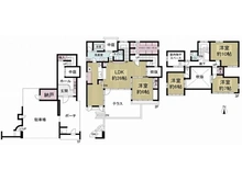 【愛知県/名古屋市天白区梅が丘】名古屋市天白区梅が丘五丁目中古戸建 間取り図