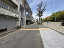 【愛知県/名古屋市熱田区白鳥】名古屋市熱田区白鳥二丁目　店舗兼居宅　RC造5階建 前面道路含む現地写真