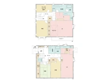 【神奈川県/横浜市中区西之谷町】横浜市中区西之谷町中古戸建 間取り図