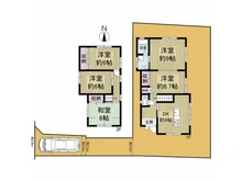 【京都府/京都市左京区岩倉三宅町】京都市左京区岩倉三宅町 間取り図