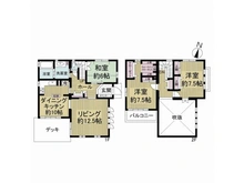 【滋賀県/大津市青山】大津市青山8丁目中古戸建 間取り図