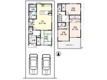 【京都府/向日市上植野町】向日市上植野町落堀 間取り図