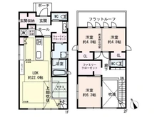 【滋賀県/草津市追分】草津市追分2丁目 間取り図