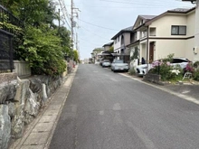 【京都府/京都市西京区御陵峰ケ堂】京都市西京区御陵峰ケ堂町二丁目 前面道路含む現地写真