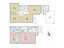 【神奈川県/横浜市旭区南本宿町】横浜市旭区南本宿町中古戸建 間取り図