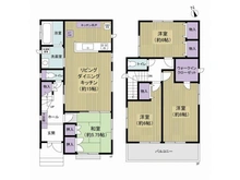 【千葉県/習志野市袖ケ浦】習志野市袖ケ浦5丁目中古戸建 間取り図