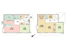 【千葉県/習志野市花咲】習志野市花咲二丁目　ダイワハウスの中古戸建 間取り図