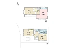 【千葉県/千葉市中央区道場北】千葉市中央区道場北1丁目 中古一戸建て 間取り図