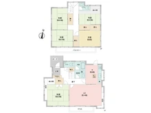 【東京都/東村山市萩山町】東村山市萩山町4丁目中古戸建 間取り図