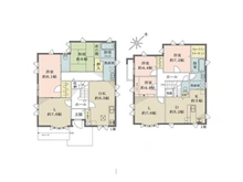 【神奈川県/藤沢市鵠沼海岸】神奈川県藤沢市鵠沼海岸1丁目 一戸建て 間取り図