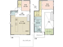 【神奈川県/藤沢市片瀬海岸】神奈川県藤沢市片瀬海岸2丁目 一戸建て 間取り図