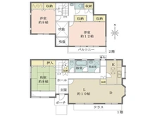 【神奈川県/三浦郡葉山町長柄】神奈川県三浦郡葉山町長柄 一戸建て 間取り図