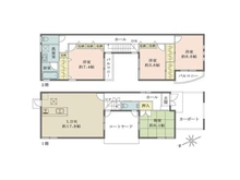 【東京都/小平市御幸町】東京都小平市御幸町 一戸建て 間取り図