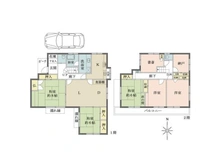 【東京都/世田谷区弦巻】東京都世田谷区弦巻5丁目 一戸建て 間取り図