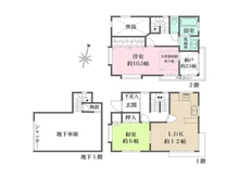 【東京都/練馬区向山】東京都練馬区向山4丁目 一戸建て 間取り図
