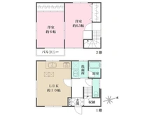【兵庫県/西宮市能登町】兵庫県西宮市能登町 一戸建て 間取り図