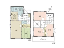 【神奈川県/横浜市緑区鴨居】神奈川県横浜市緑区鴨居4丁目 一戸建て 間取り図