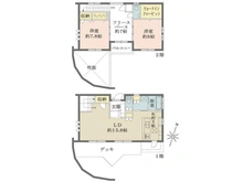 【千葉県/船橋市本中山】千葉県船橋市本中山1丁目 一戸建て 間取り図