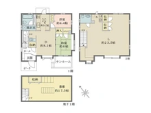 【東京都/国分寺市戸倉】東京都国分寺市戸倉4丁目 一戸建て 間取り図
